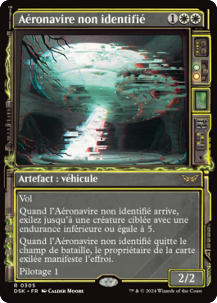 Aéronavire non identifié — Duskmourn: House of Horror — Magic: The Gathering