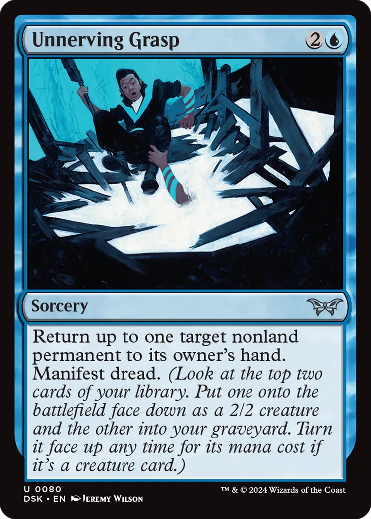 Unnerving Grasp — Duskmourn: House of Horror — Magic: The Gathering