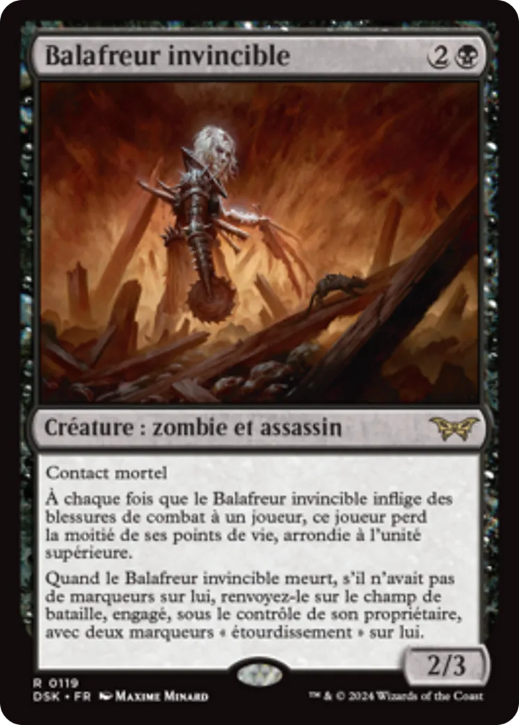 Balafreur invincible — Duskmourn: House of Horror — Magic: The Gathering