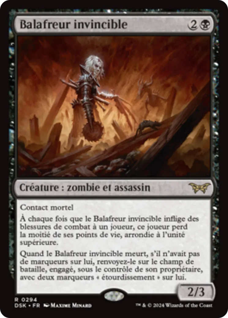Balafreur invincible — Duskmourn: House of Horror — Magic: The Gathering