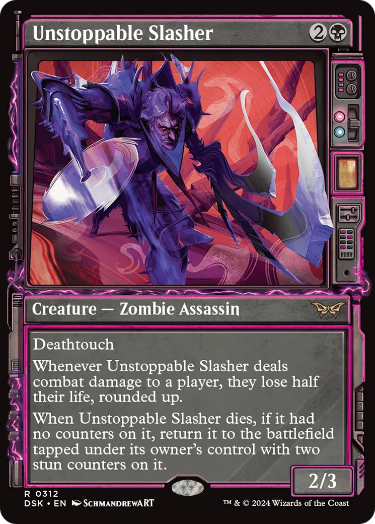 Unstoppable Slasher — Duskmourn: House of Horror — Magic: The Gathering