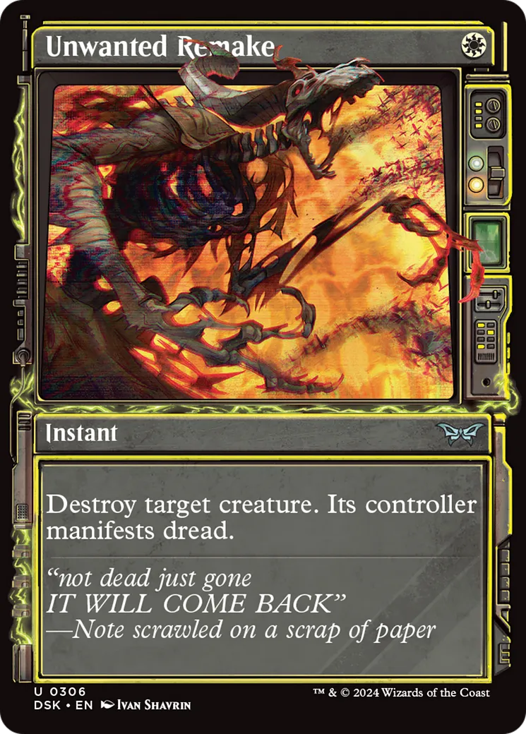 Unwanted Remake — Duskmourn: House of Horror — Magic: The Gathering