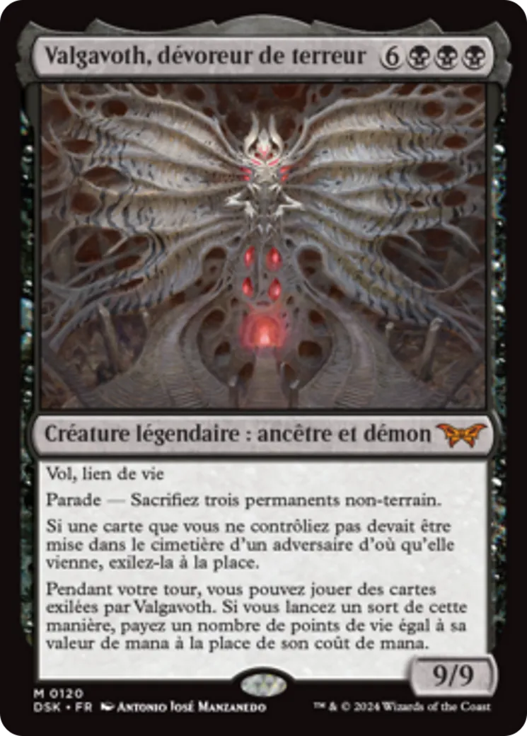 Valgavoth, dévoreur de terreur — Duskmourn: House of Horror — Magic: The Gathering
