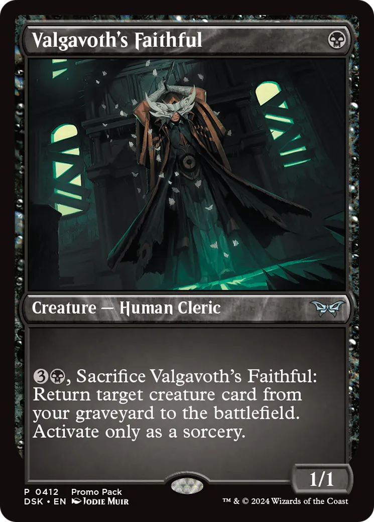Fidèle de Valgavoth — Duskmourn: House of Horror — Magic: The Gathering