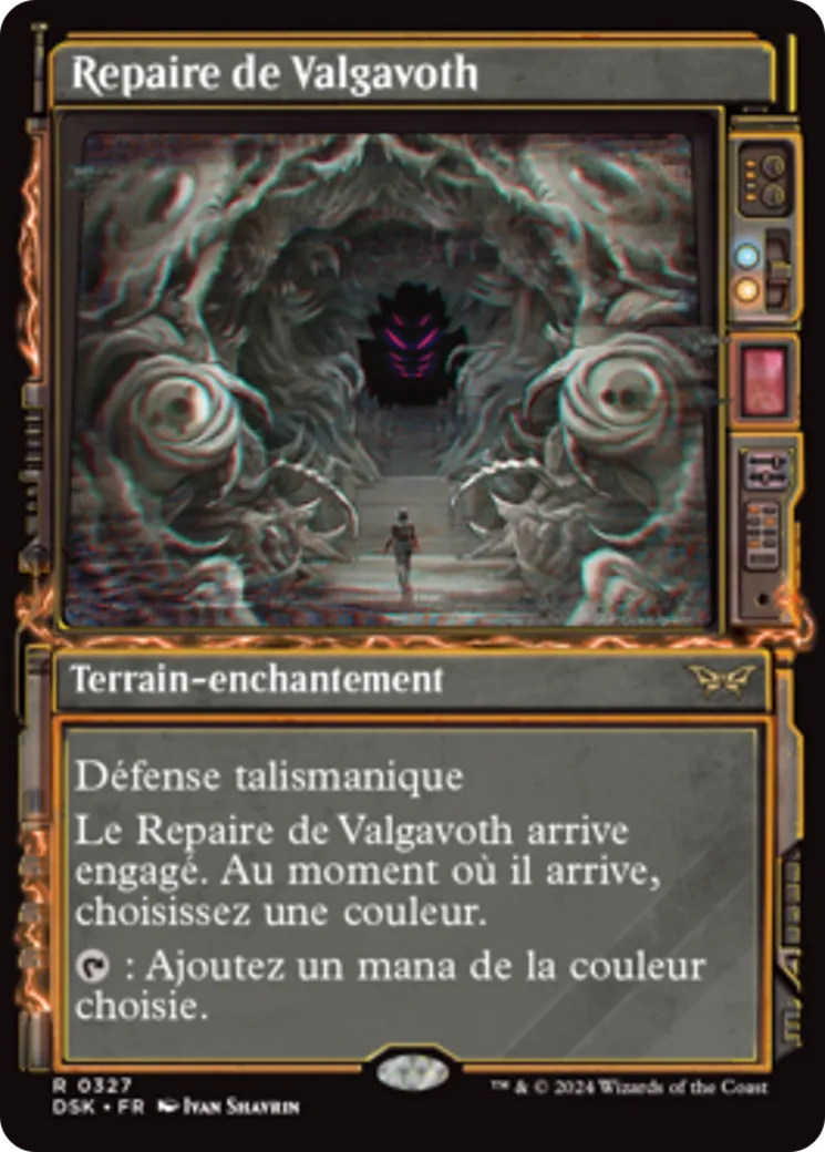 Repaire de Valgavoth — Duskmourn: House of Horror — Magic: The Gathering