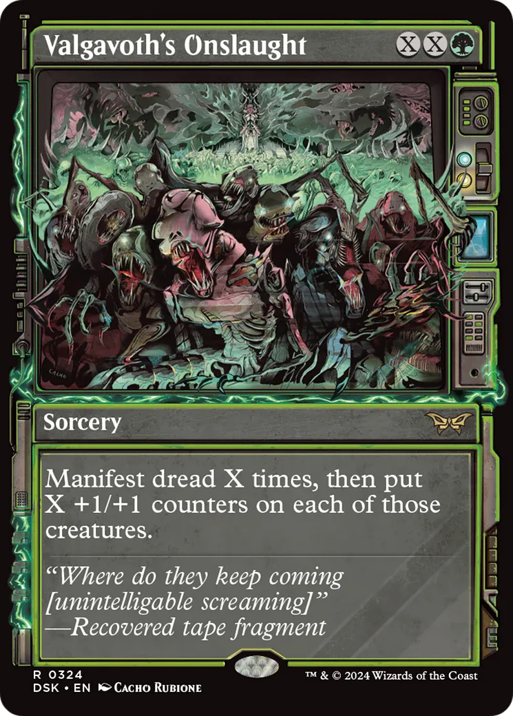 Valgavoth's Onslaught — Duskmourn: House of Horror — Magic: The Gathering
