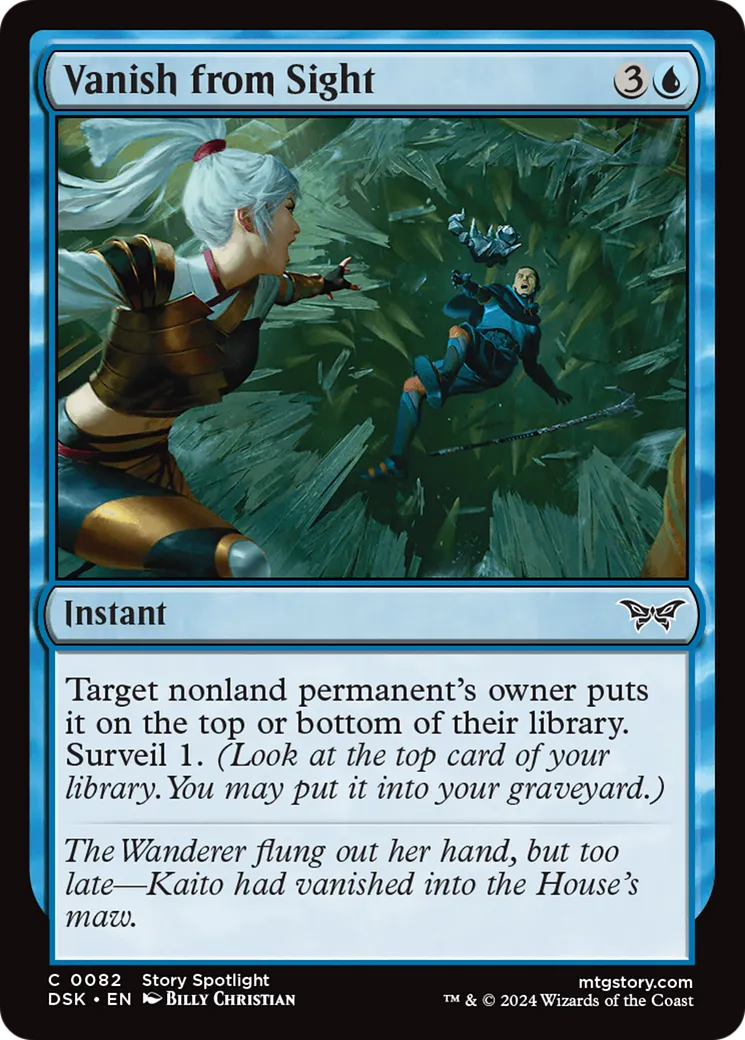 Vanish from Sight — Duskmourn: House of Horror — Magic: The Gathering