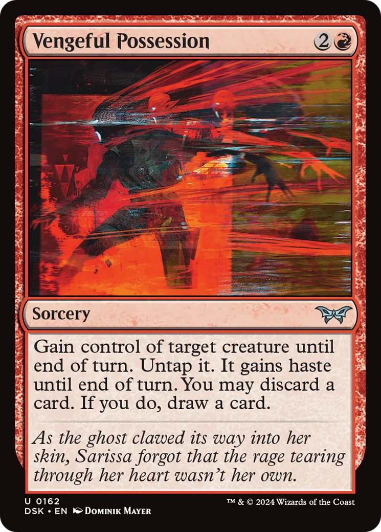 Vengeful Possession — Duskmourn: House of Horror — Magic: The Gathering