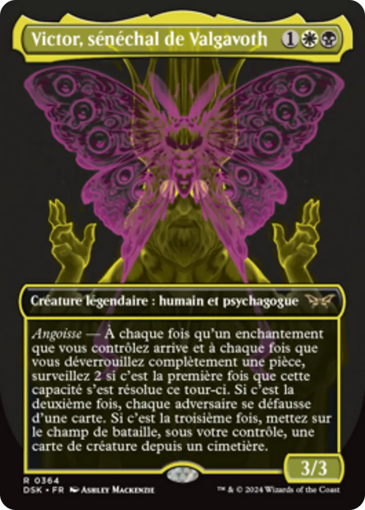 Victor, sénéchal de Valgavoth from Duskmourn: House of Horror - Magic: The Gathering