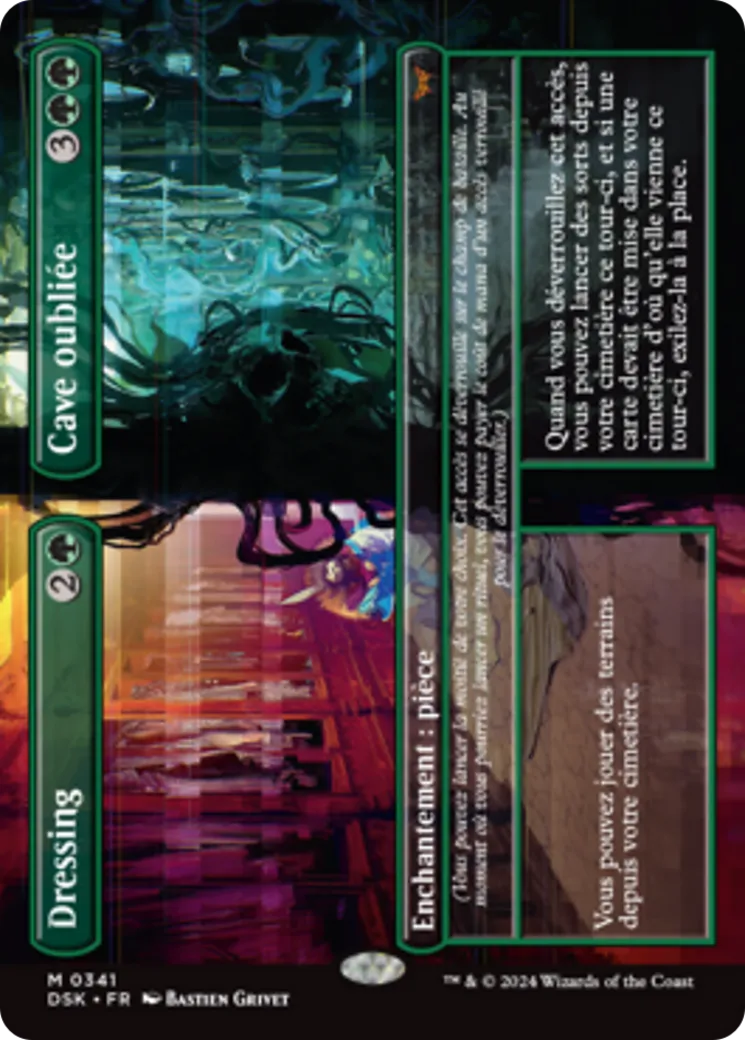 Dressing // Cave oubliée — Duskmourn: House of Horror — Magic: The Gathering