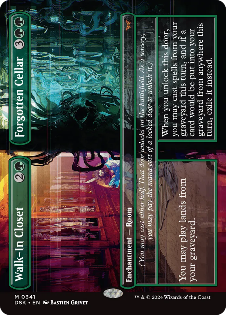Dressing // Cave oubliée — Duskmourn: House of Horror — Magic: The Gathering