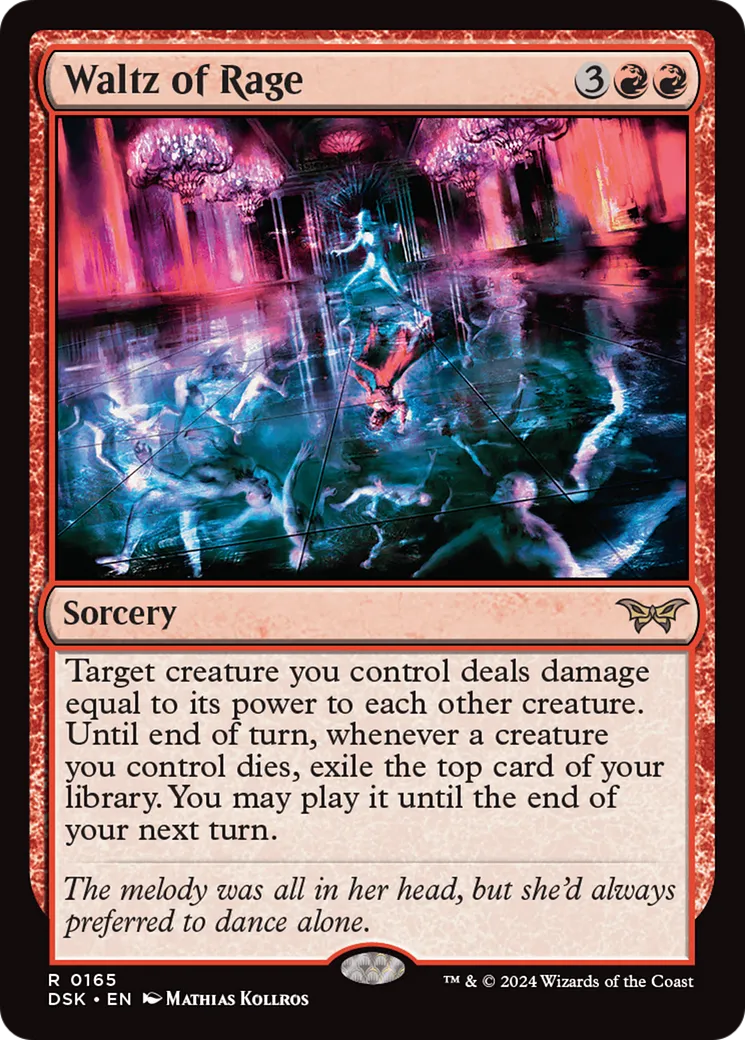 Waltz of Rage — Duskmourn: House of Horror — Magic: The Gathering