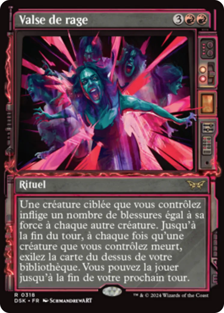Valse de rage — Duskmourn: House of Horror — Magic: The Gathering