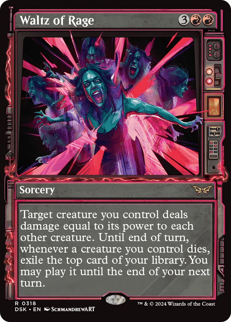 Waltz of Rage — Duskmourn: House of Horror — Magic: The Gathering