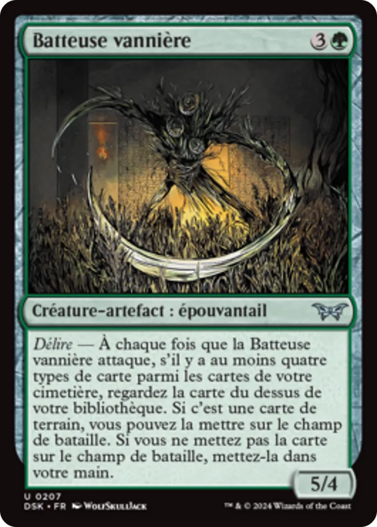 Batteuse vannière — Duskmourn: House of Horror — Magic: The Gathering