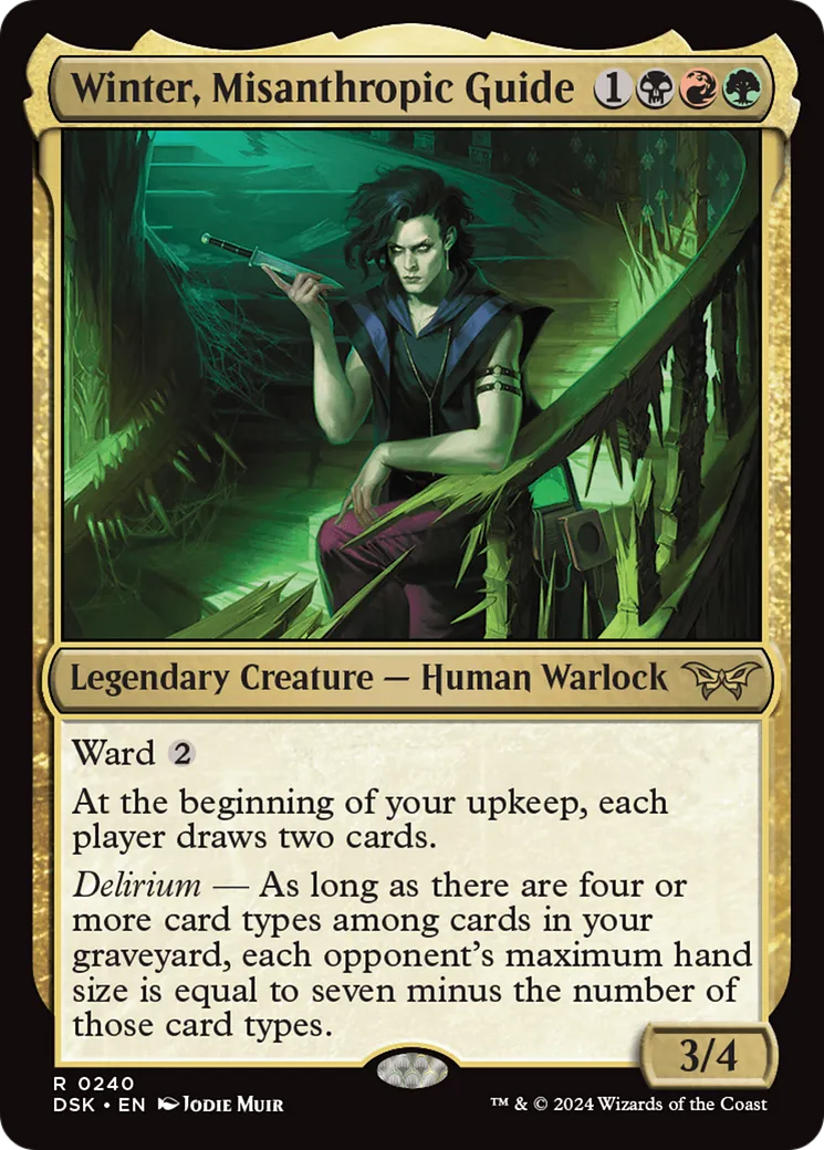Winter, Misanthropic Guide from Duskmourn: House of Horror - Magic: The Gathering