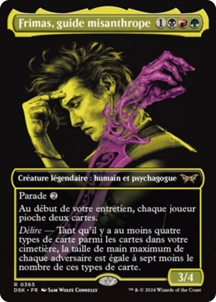 Frimas, guide misanthrope from Duskmourn: House of Horror - Magic: The Gathering