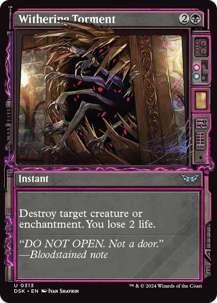 Withering Torment — Duskmourn: House of Horror — Magic: The Gathering