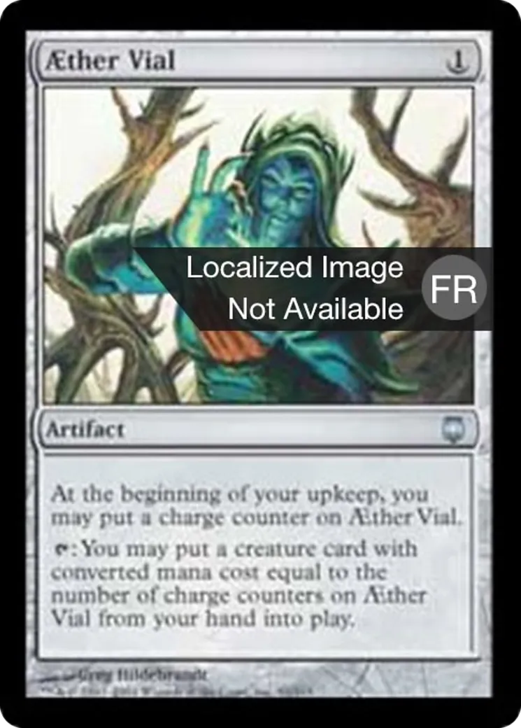 Fiole d'Aether — Darksteel — Magic: The Gathering