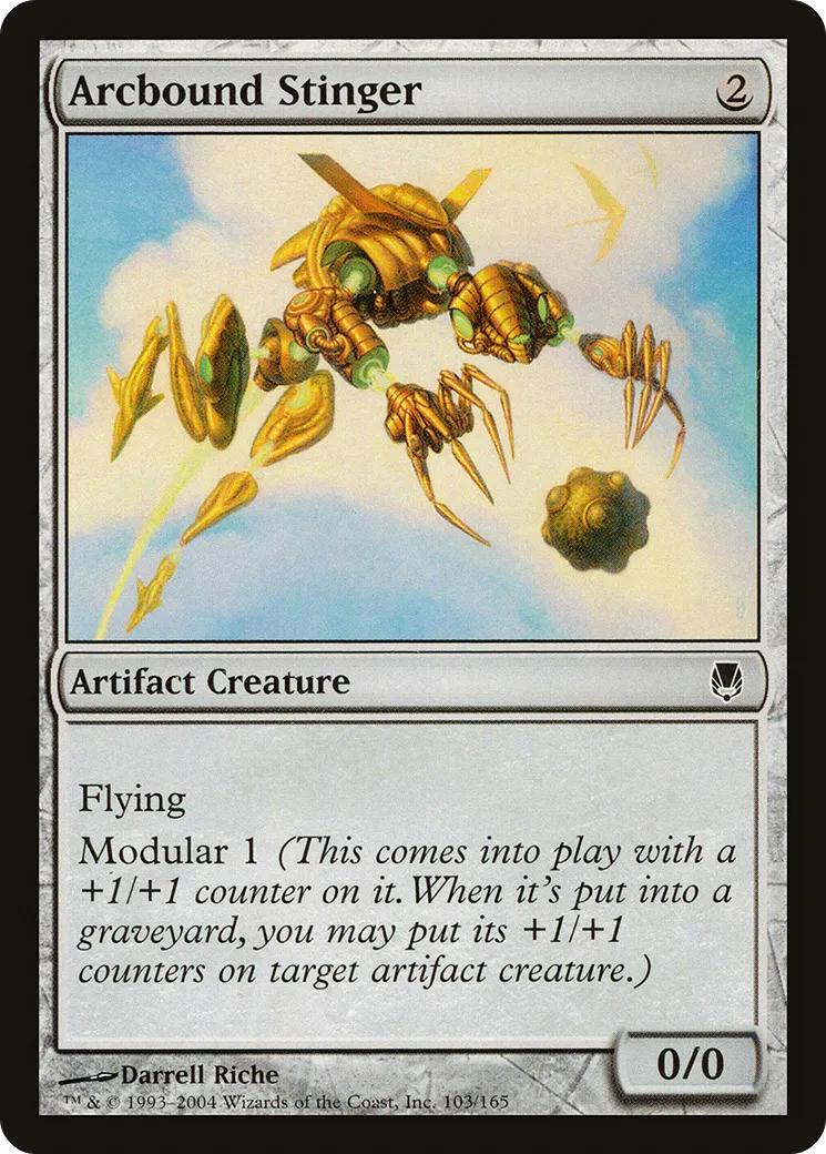 Arcbound Stinger — Darksteel — Magic: The Gathering