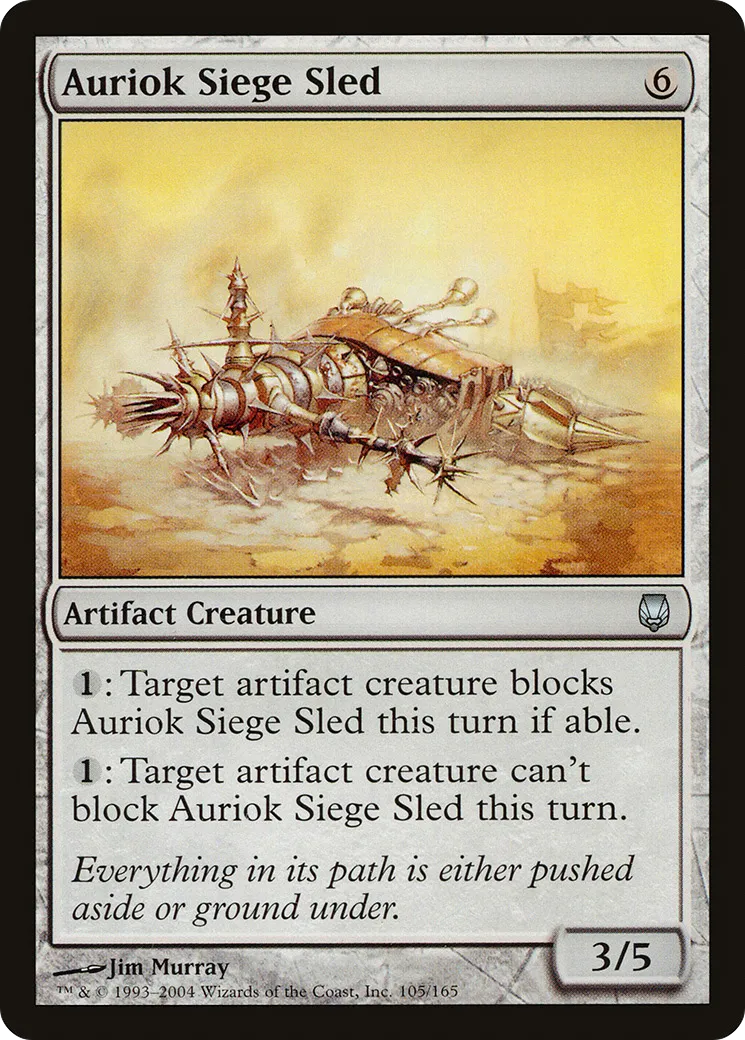 Auriok Siege Sled from Darksteel - Magic: The Gathering