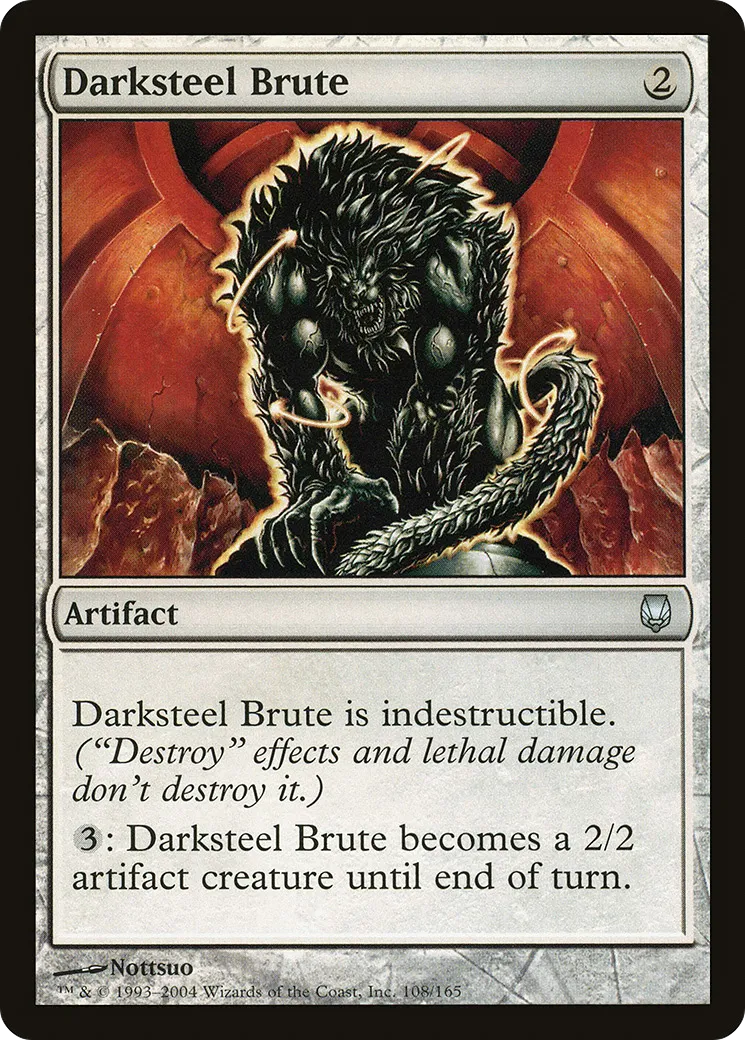 Brute de sombracier — Darksteel — Magic: The Gathering