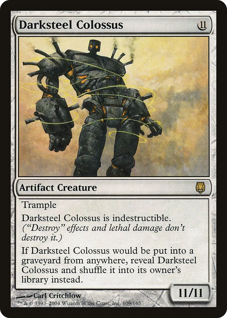 Colosse de sombracier — Darksteel — Magic: The Gathering
