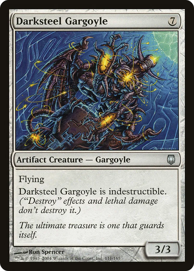 Gargouille de sombracier — Darksteel — Magic: The Gathering