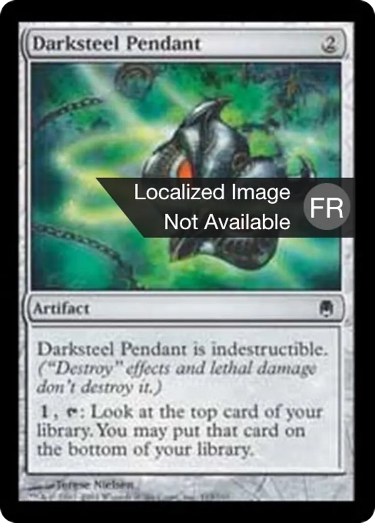 Pendentif de sombracier — Darksteel — Magic: The Gathering