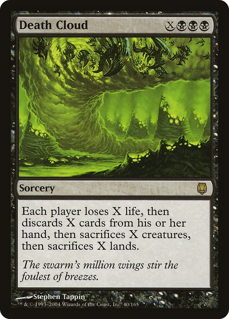 Death Cloud — Darksteel — Magic: The Gathering