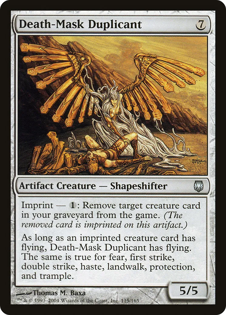 Death-Mask Duplicant from Darksteel - Magic: The Gathering