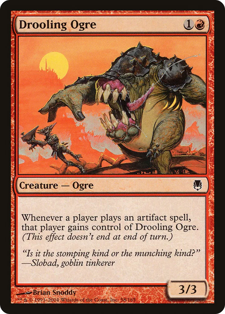 Ogre baveur — Darksteel — Magic: The Gathering
