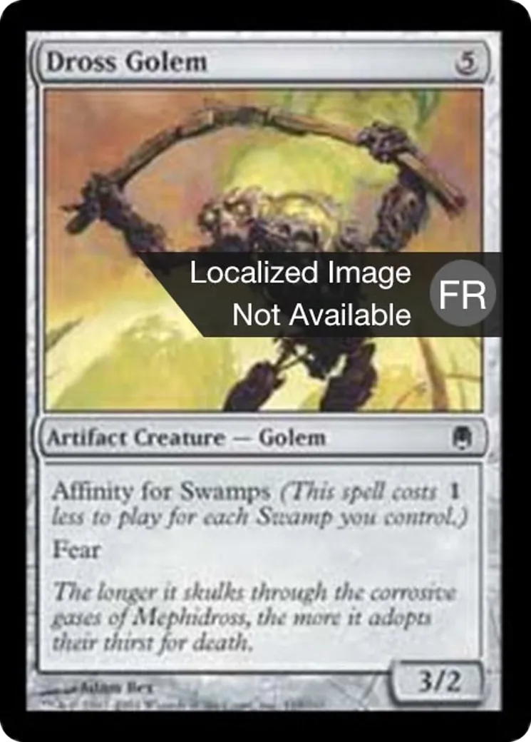 Golem de Mephidross — Darksteel — Magic: The Gathering