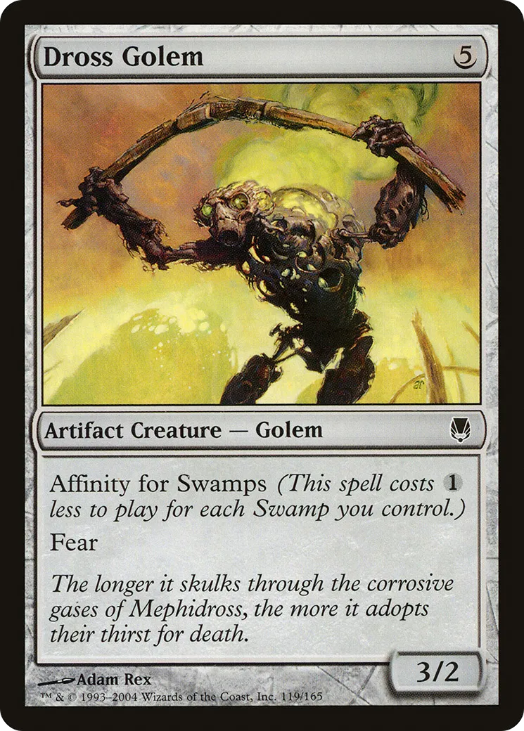 Dross Golem — Darksteel — Magic: The Gathering
