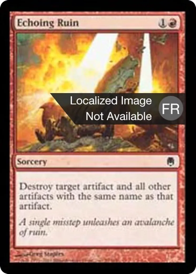 Destruction résonnante — Darksteel — Magic: The Gathering