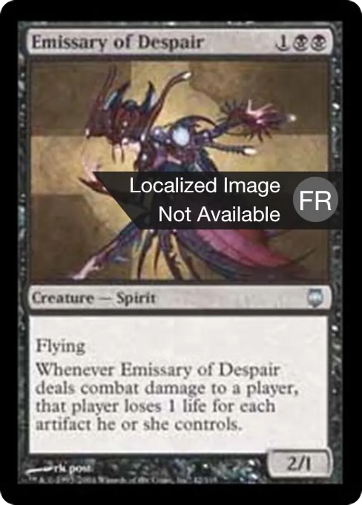 Émissaire du désespoir — Darksteel — Magic: The Gathering