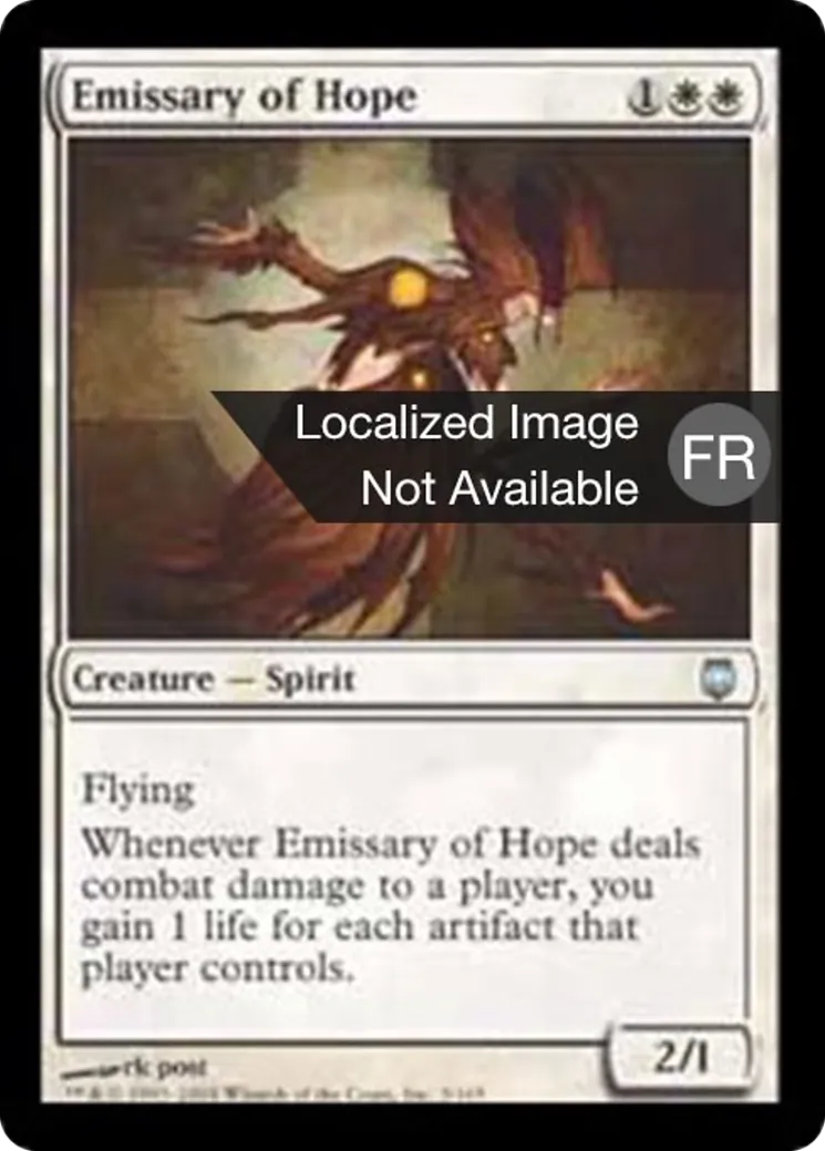 Émissaire de l'espoir — Darksteel — Magic: The Gathering
