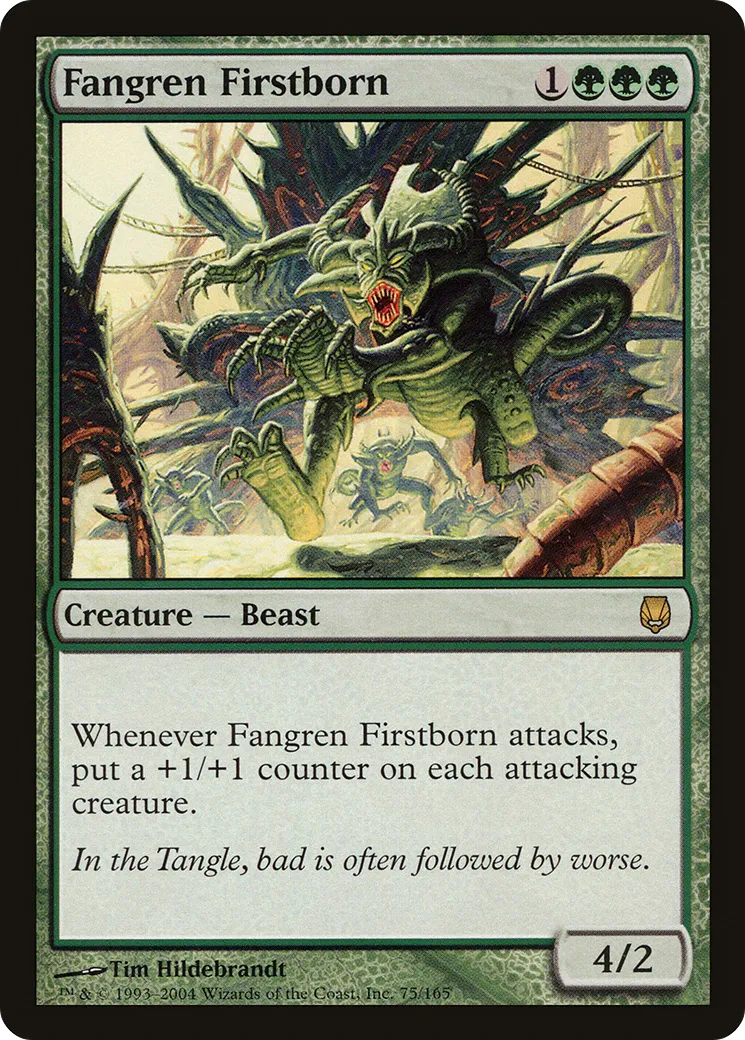 Fangren Firstborn — Darksteel — Magic: The Gathering