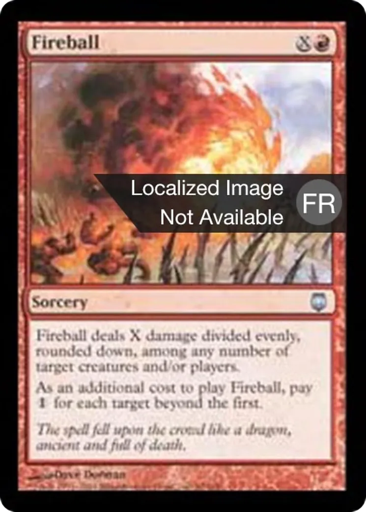 Boule de feu — Darksteel — Magic: The Gathering