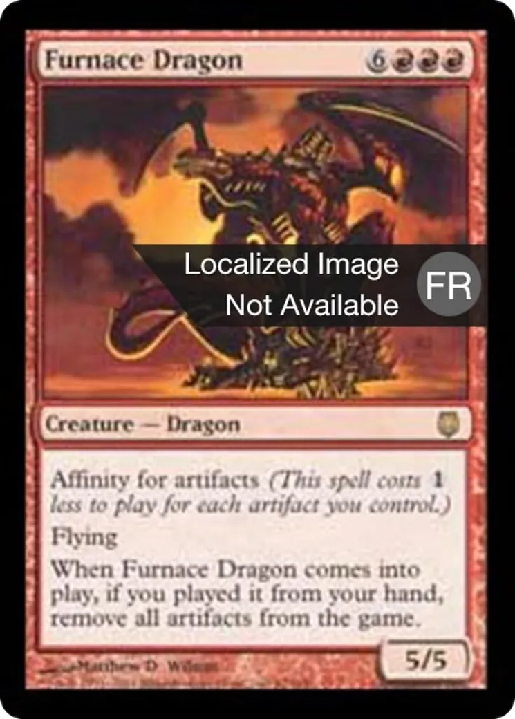 Dragon du fourneau — Darksteel — Magic: The Gathering
