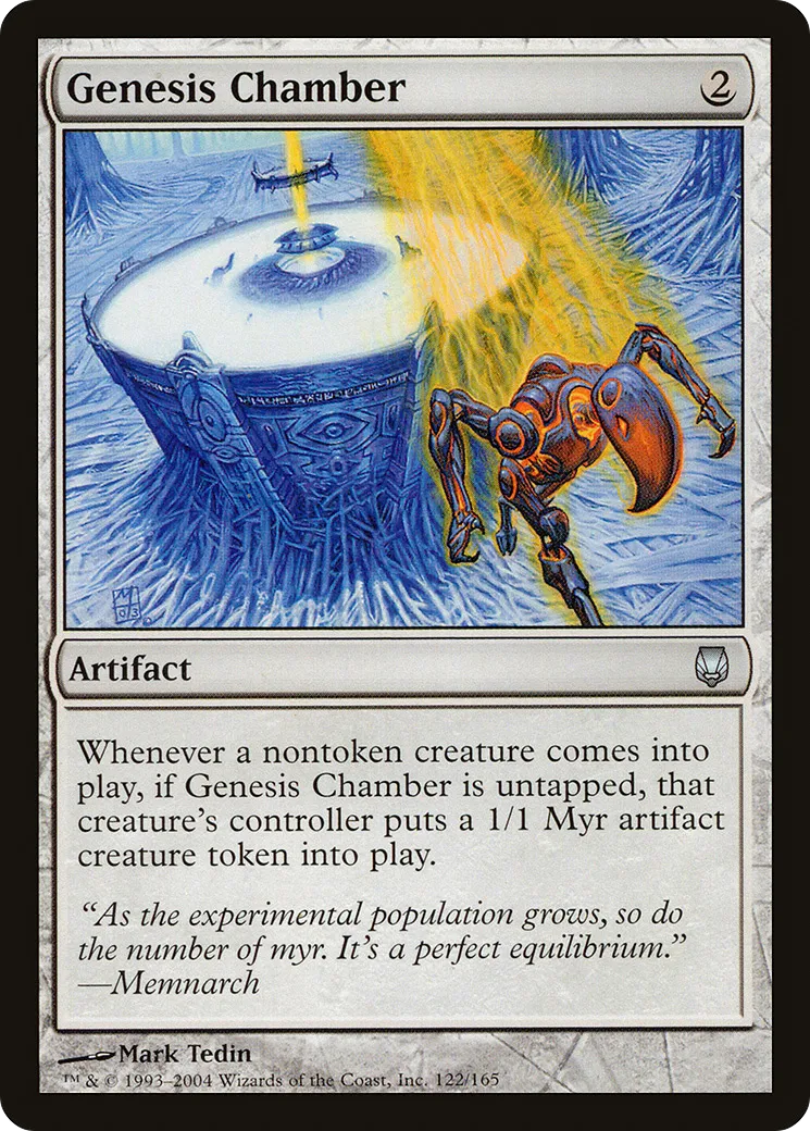 Genesis Chamber from Darksteel - Magic: The Gathering