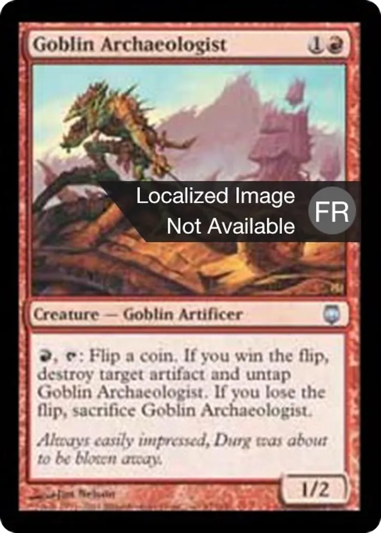 Archéologue gobelin — Darksteel — Magic: The Gathering