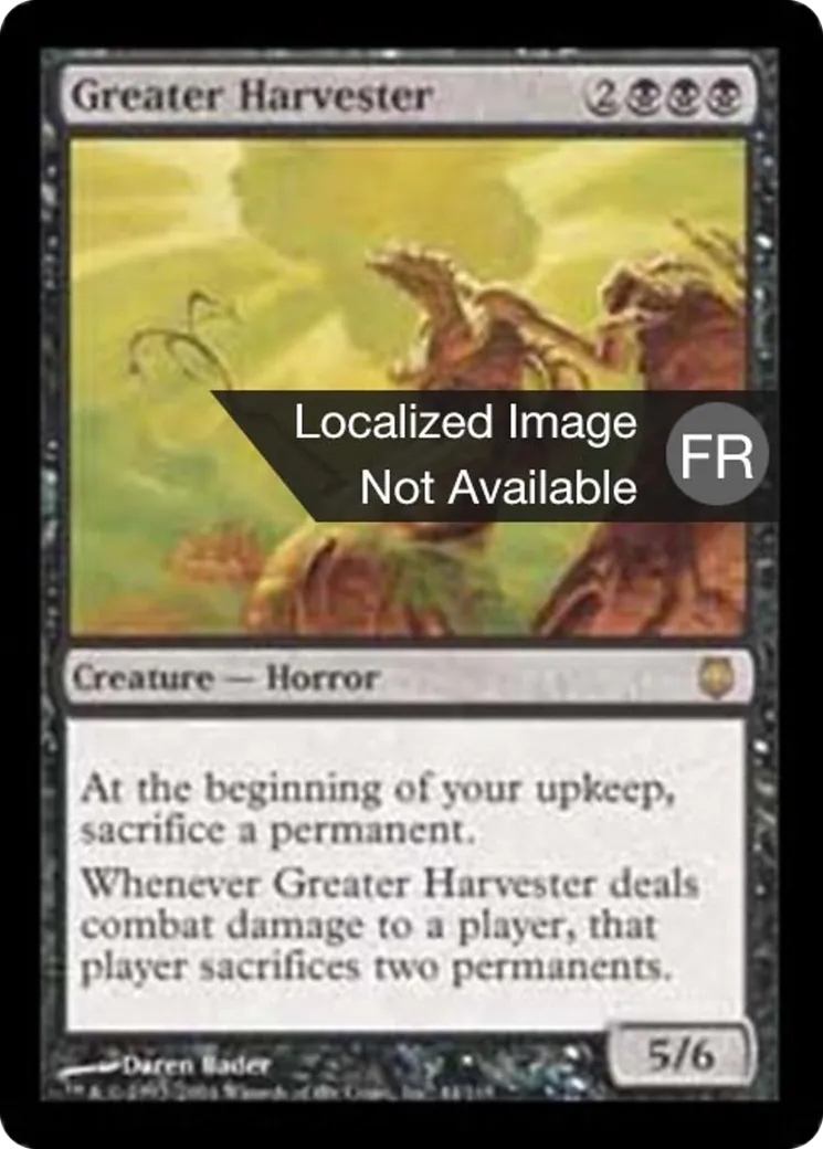 Grand moissonneur — Darksteel — Magic: The Gathering