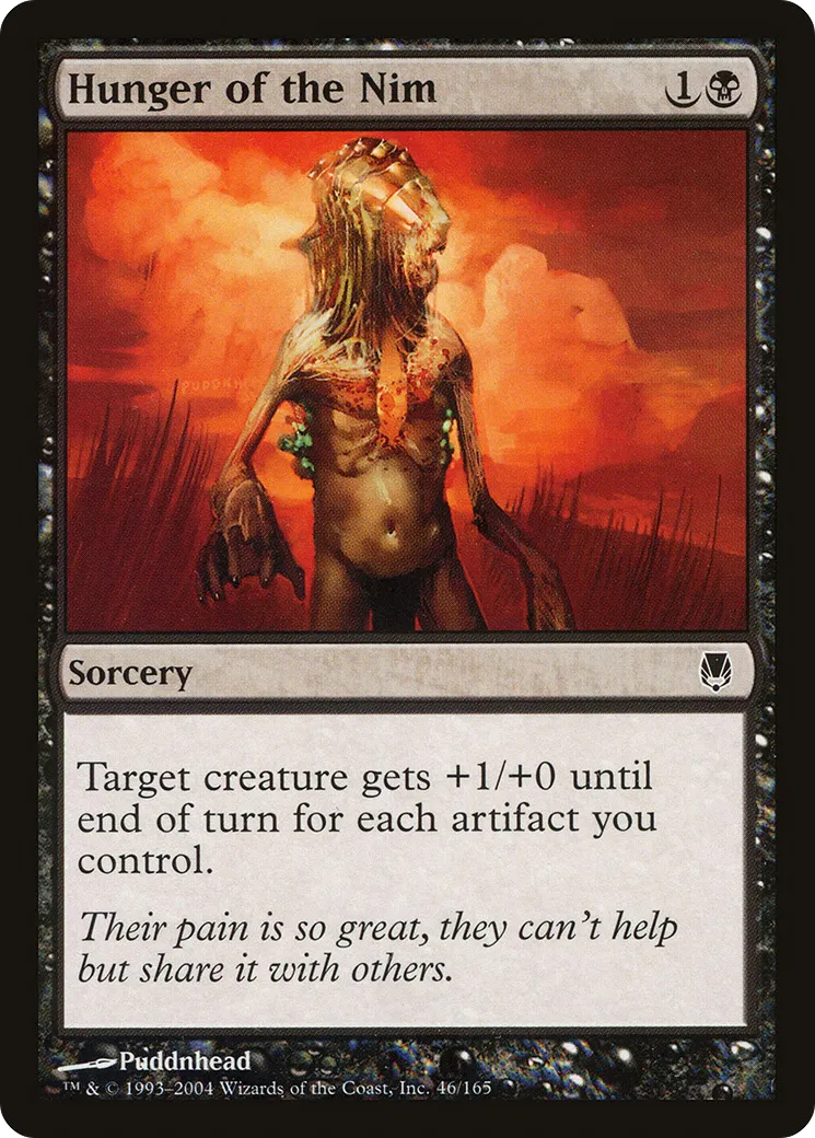 Hunger of the Nim — Darksteel — Magic: The Gathering