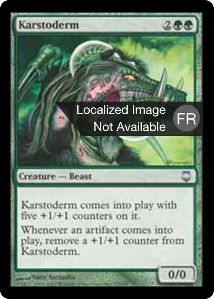 Karstoderme — Darksteel — Magic: The Gathering