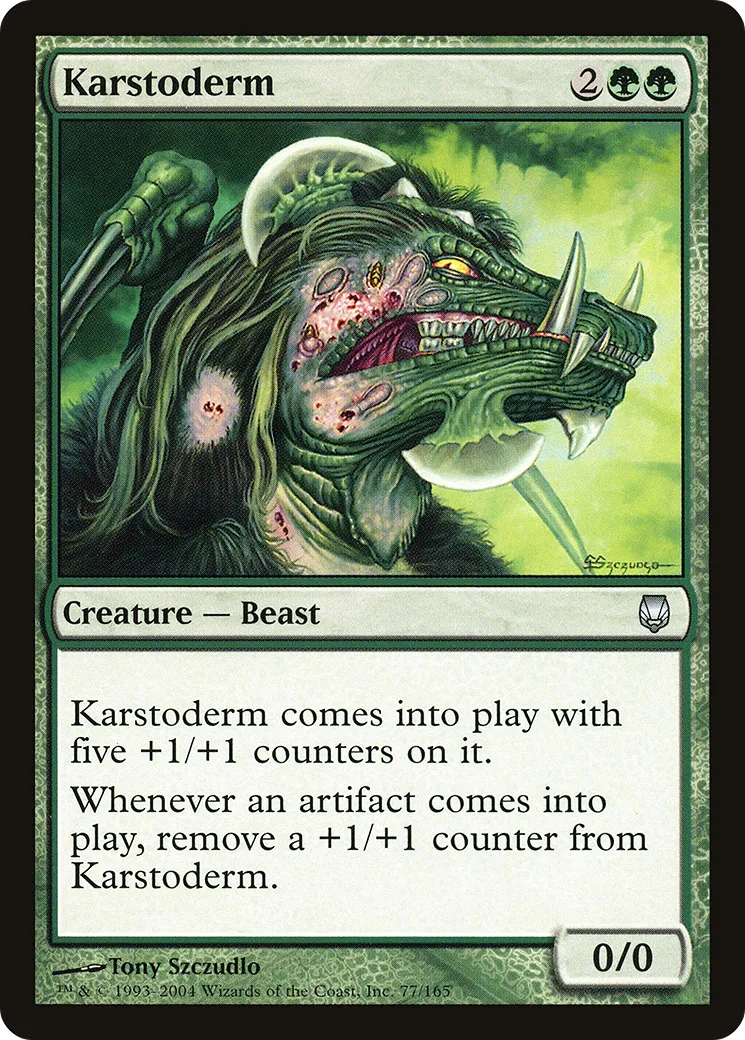Karstoderm — Darksteel — Magic: The Gathering
