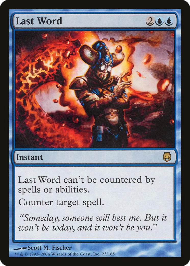 Last Word — Darksteel — Magic: The Gathering