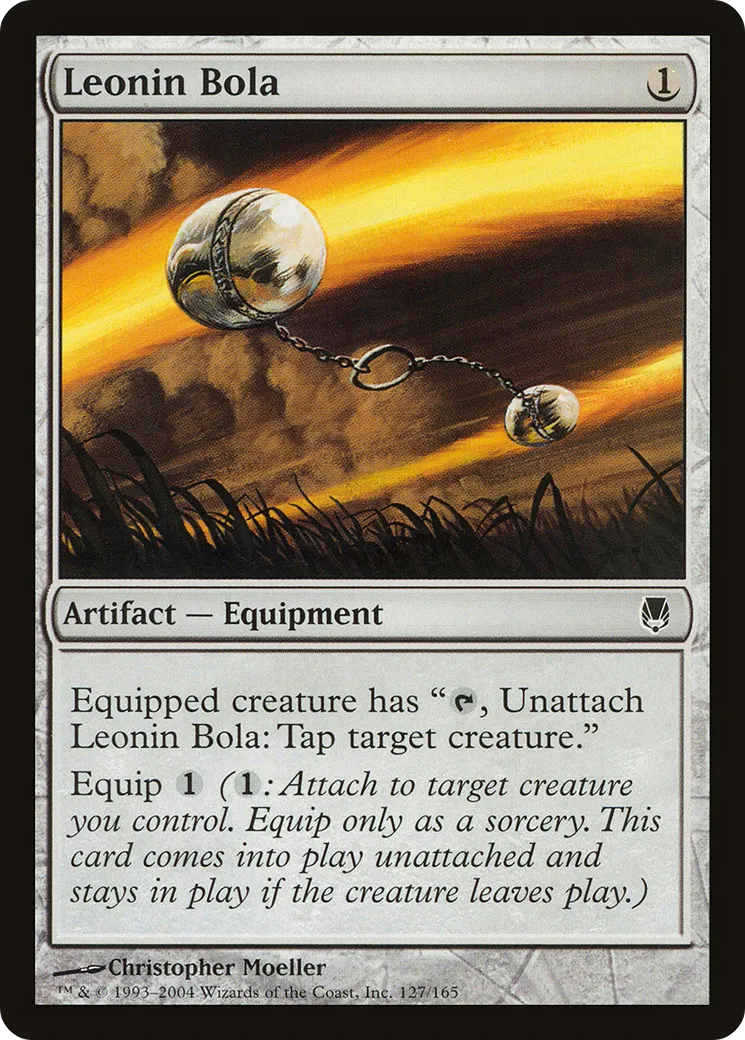 Leonin Bola — Darksteel — Magic: The Gathering