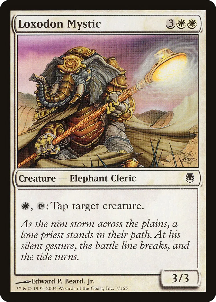 Loxodon Mystic — Darksteel — Magic: The Gathering