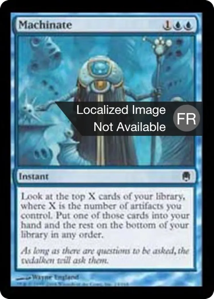 Machination — Darksteel — Magic: The Gathering
